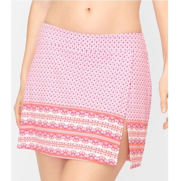 Talbots CABANA LIFE® SIDE SLIT SWIM SKIRT - ROSALIA